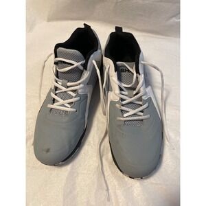 Shaq Mens Basketball Sneakers Grey White Black Low Top Athletic Shoes 172767 13D
